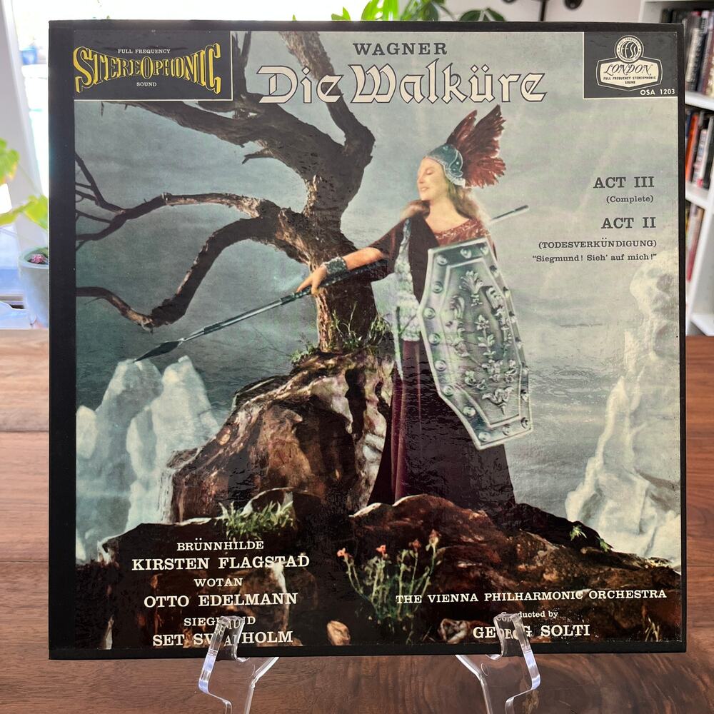 Wagner Die Walküre Act III Complete Act II 2xLP Box Set 180g 1958 London OSA1203